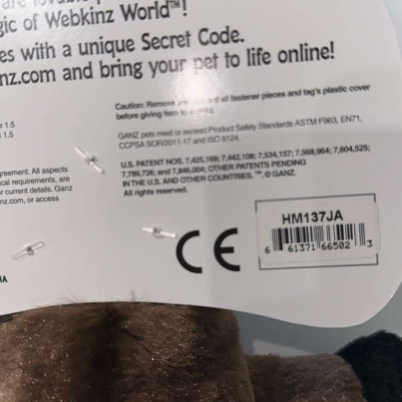 Webkinz Reindeer stuffed animal - Picture 6 of 6